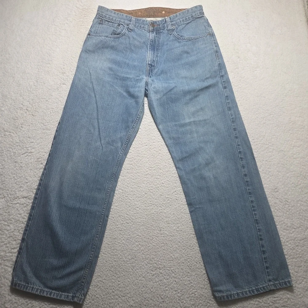 VTG Levi's Strauss Authentics Signature Loose Jeans Men's 33x29 Baggy Wide Leg